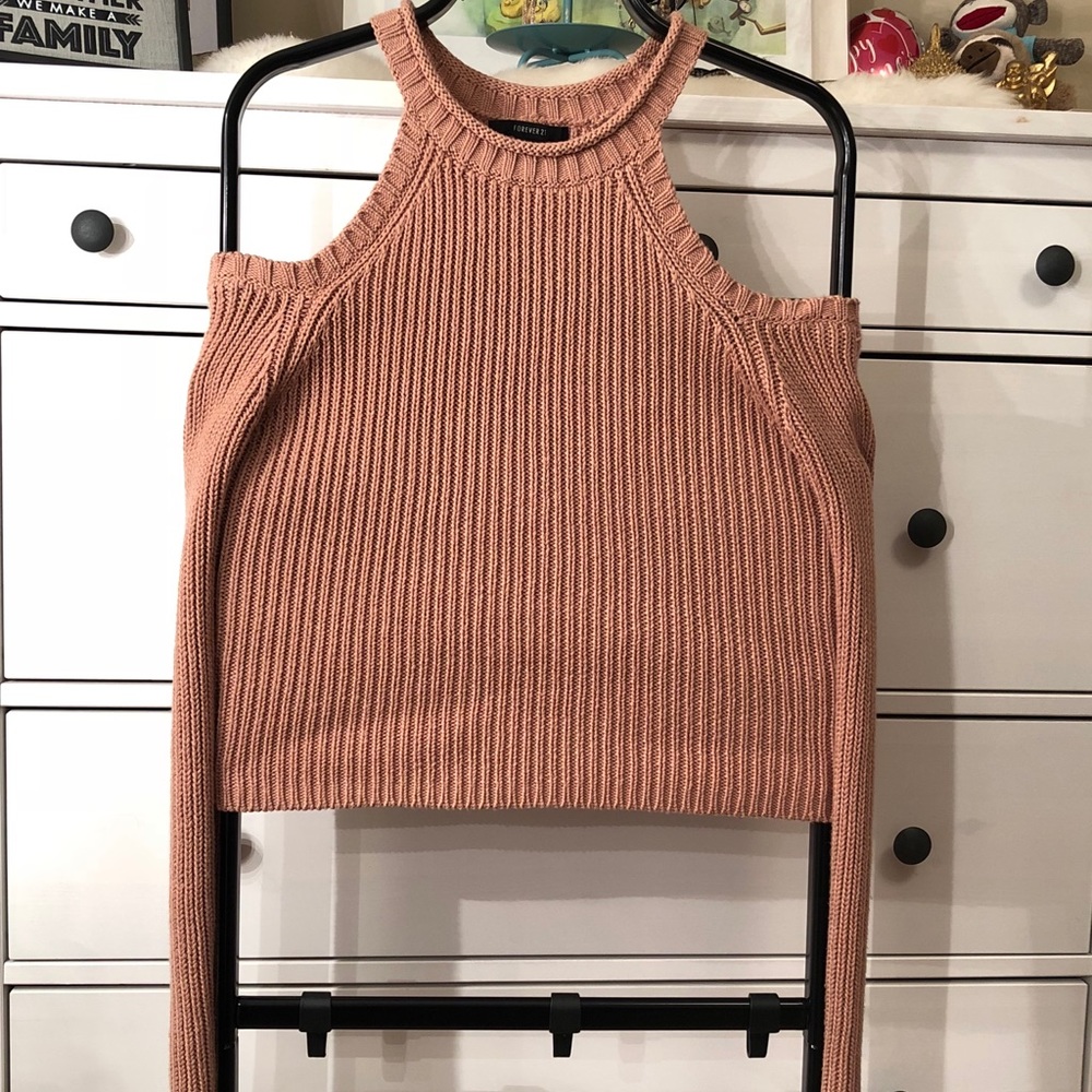 Rose pink sweater
